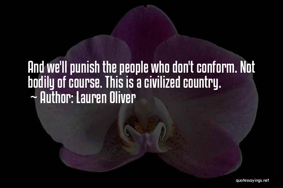 Don't Punish Quotes By Lauren Oliver