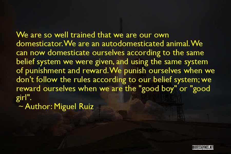 Don't Punish Quotes By Miguel Ruiz