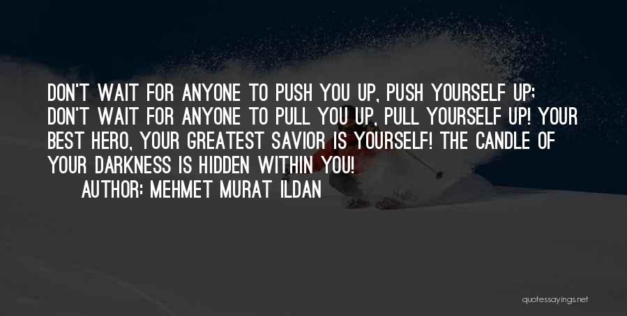 Don't Push Yourself Quotes By Mehmet Murat Ildan