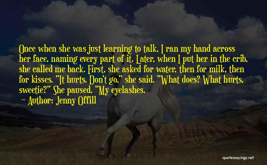 Don't Put Someone First Quotes By Jenny Offill