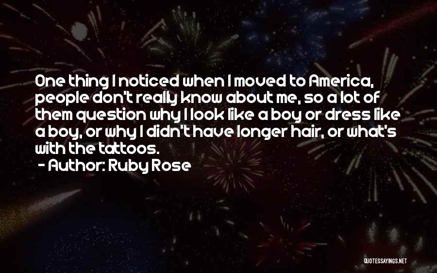 Don't Question Me Quotes By Ruby Rose