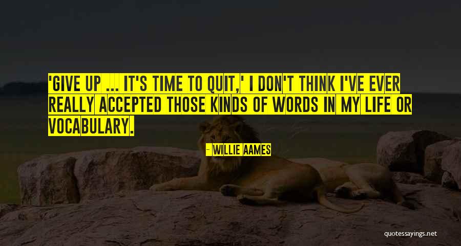 Don't Quit Quotes By Willie Aames Don't Quit Quotes By Willie Aames
