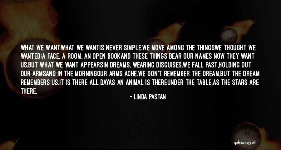 Don't Remember The Past Quotes By Linda Pastan