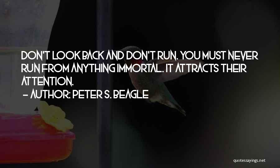 Don't Run Back Quotes By Peter S. Beagle