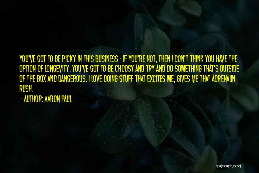 Don't Rush Love Quotes By Aaron Paul