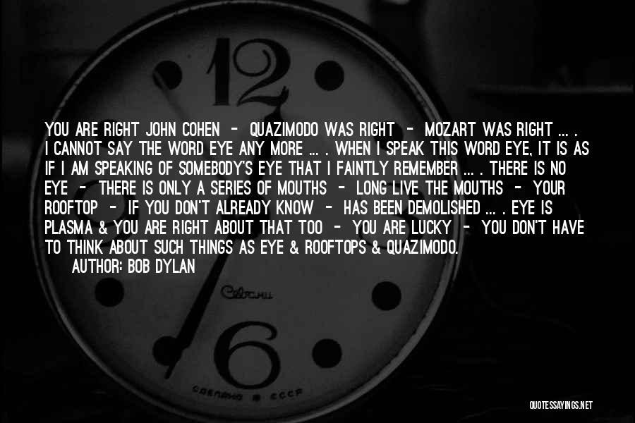 Don't Say A Word Quotes By Bob Dylan