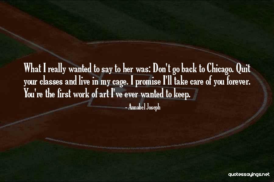Don't Say Promise Quotes By Annabel Joseph Don't Say Promise Quotes By Annabel Joseph