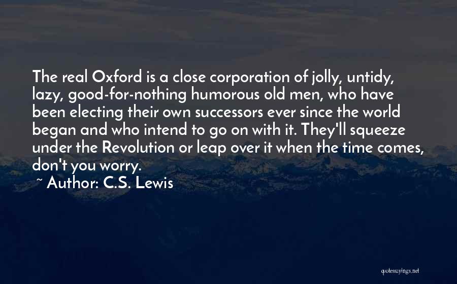 Don't Squeeze Quotes By C.S. Lewis