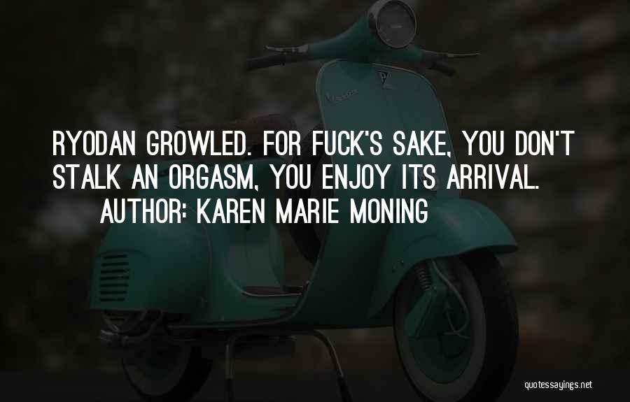 Don't Stalk Quotes By Karen Marie Moning