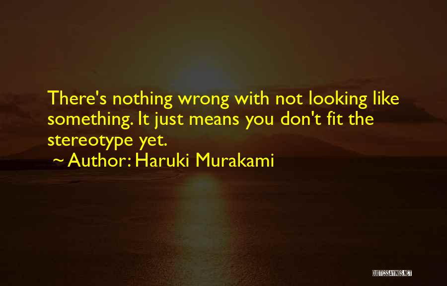 Don't Stereotype Quotes By Haruki Murakami