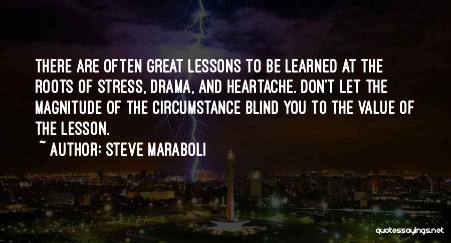 Don't Stress Yourself Quotes By Steve Maraboli