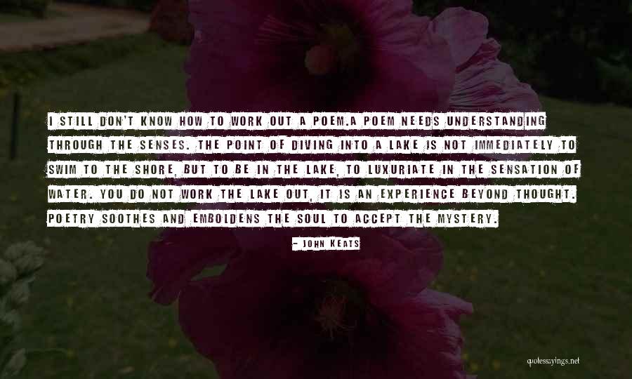 Don't Swim Quotes By John Keats Don't Swim Quotes By John Keats