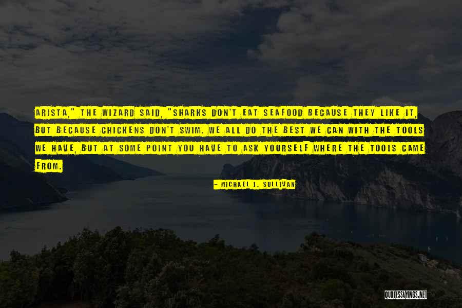 Don't Swim Quotes By Michael J. Sullivan Don't Swim Quotes By Michael J. Sullivan
