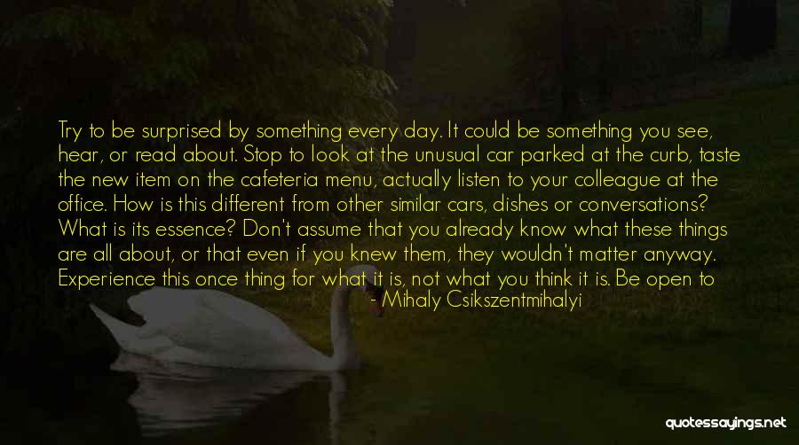 Don't Swim Quotes By Mihaly Csikszentmihalyi Don't Swim Quotes By Mihaly Csikszentmihalyi