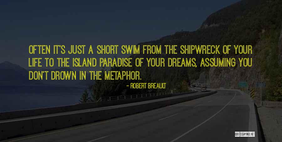 Don't Swim Quotes By Robert Breault Don't Swim Quotes By Robert Breault