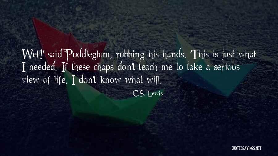 Don't Take Me Serious Quotes By C.S. Lewis Don't Take Me Serious Quotes By C.S. Lewis