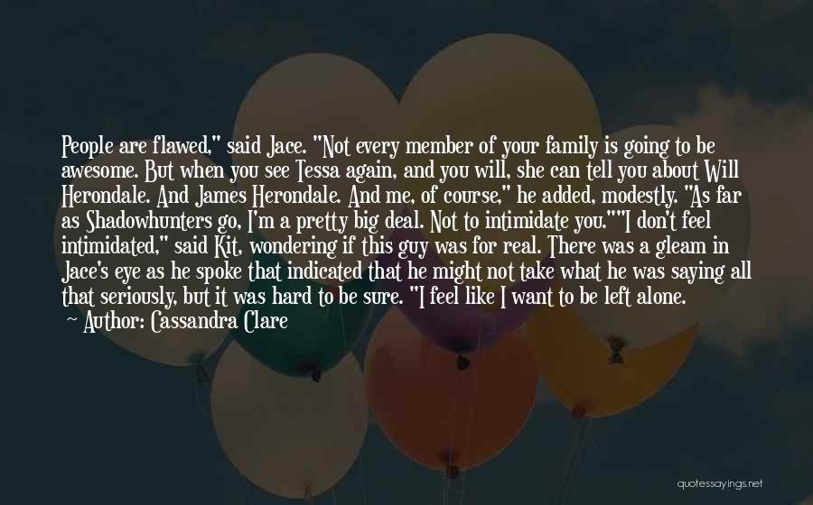 Don't Take Me Seriously Quotes By Cassandra Clare