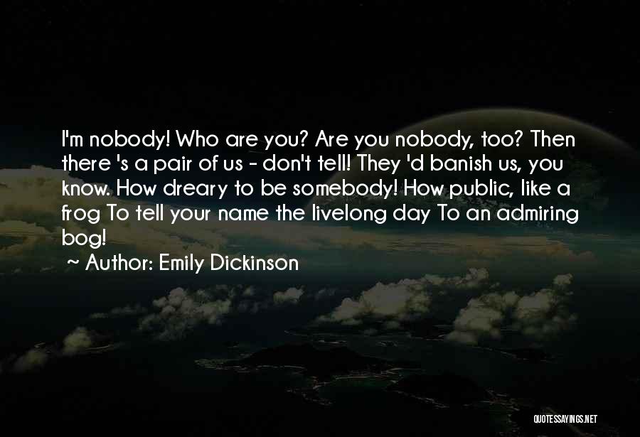 Don't Tell Nobody Quotes By Emily Dickinson