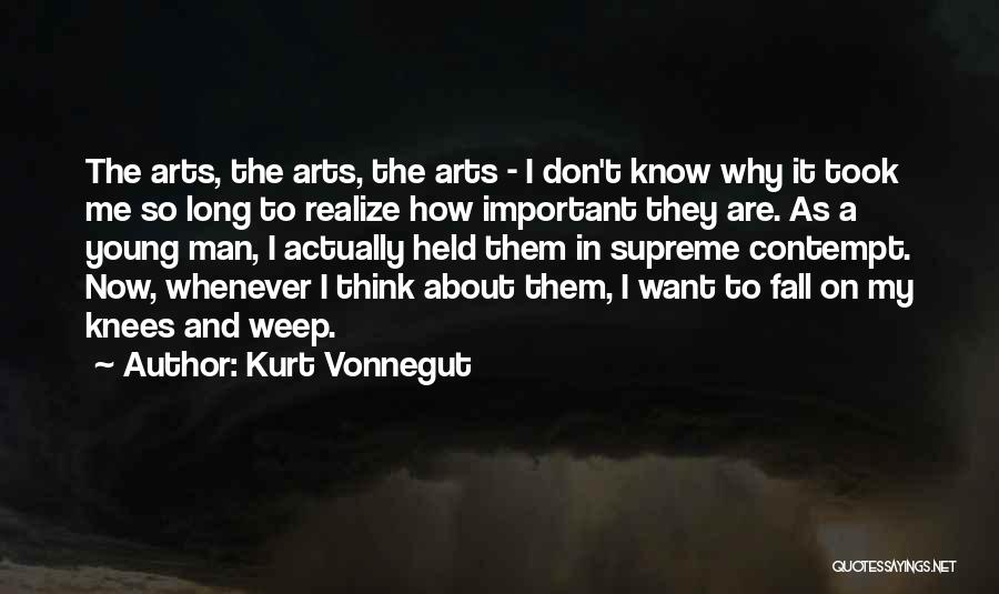 Don't Think About Me Quotes By Kurt Vonnegut