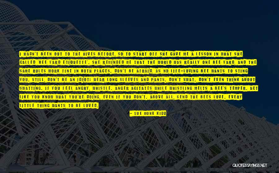 Don't Think Act Quotes By Sue Monk Kidd Don't Think Act Quotes By Sue Monk Kidd
