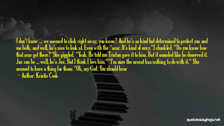 Don't Think I Don't Love You Quotes By Kristie Cook Don't Think I Don't Love You Quotes By Kristie Cook