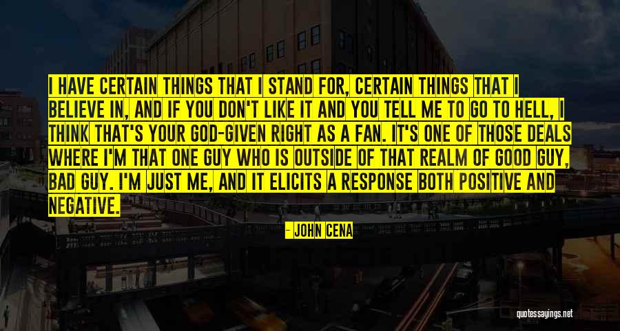 Don't Think Negative Quotes By John Cena Don't Think Negative Quotes By John Cena