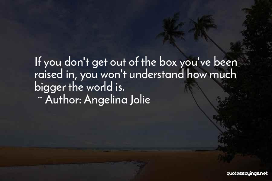 Don't Think Outside The Box Quotes By Angelina Jolie