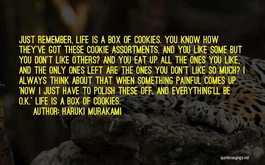 Don't Think Outside The Box Quotes By Haruki Murakami