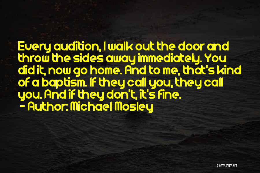 Don't Throw Me Away Quotes By Michael Mosley