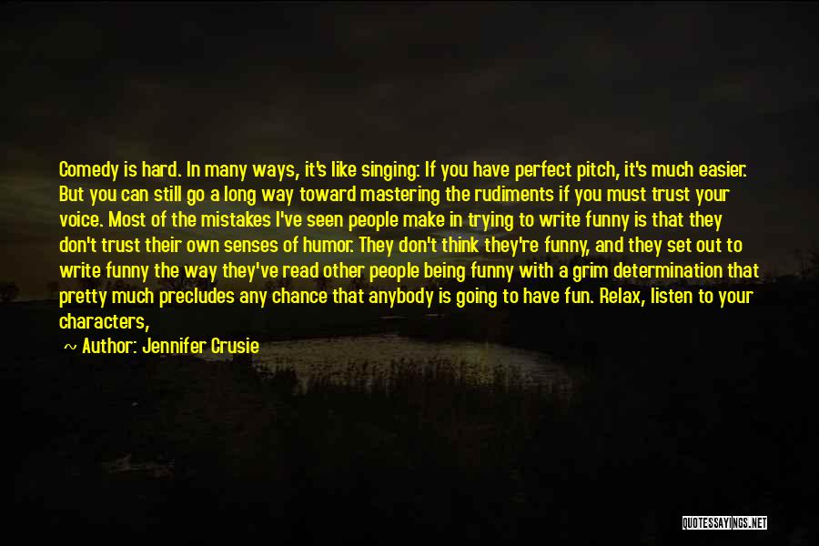 Don't Trust Anybody Quotes By Jennifer Crusie