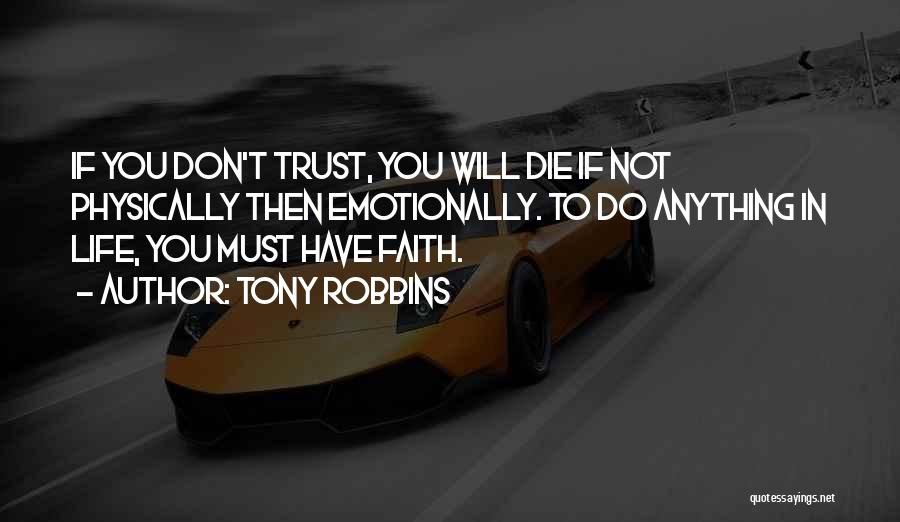 Dont Trust No One Quotes By Tony Robbins