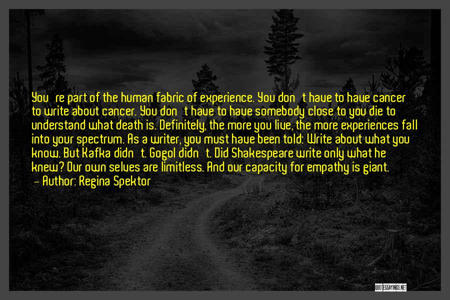 Don't Understand Death Quotes By Regina Spektor