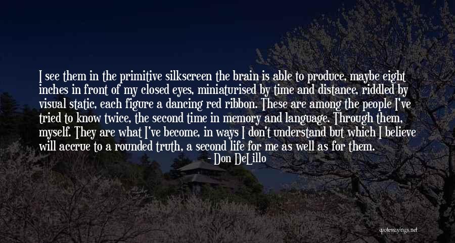 Don't Understand Myself Quotes By Don DeLillo