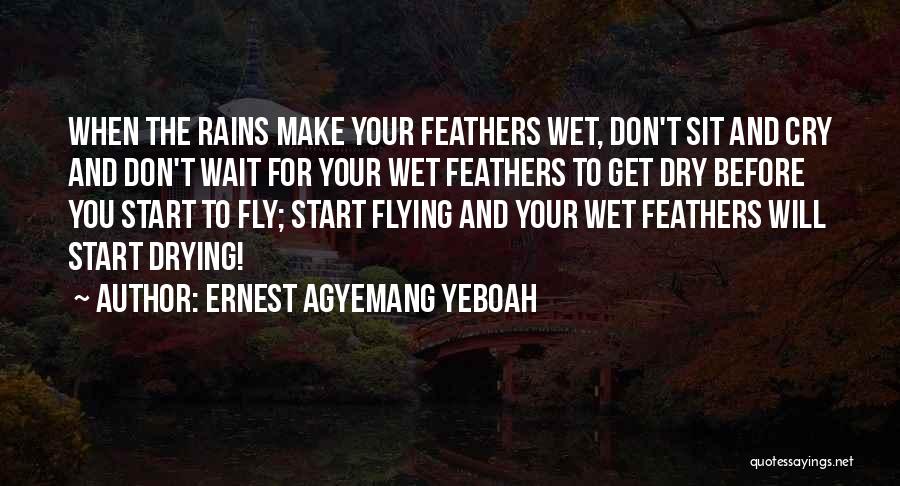 Don't Wait For Life Quotes By Ernest Agyemang Yeboah