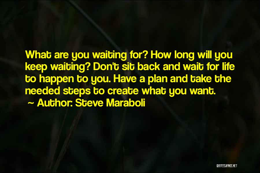 Don't Wait Too Long Quotes By Steve Maraboli