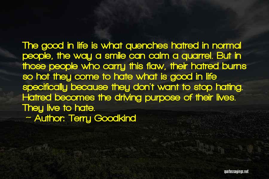 Don't Want To Live This Life Quotes By Terry Goodkind