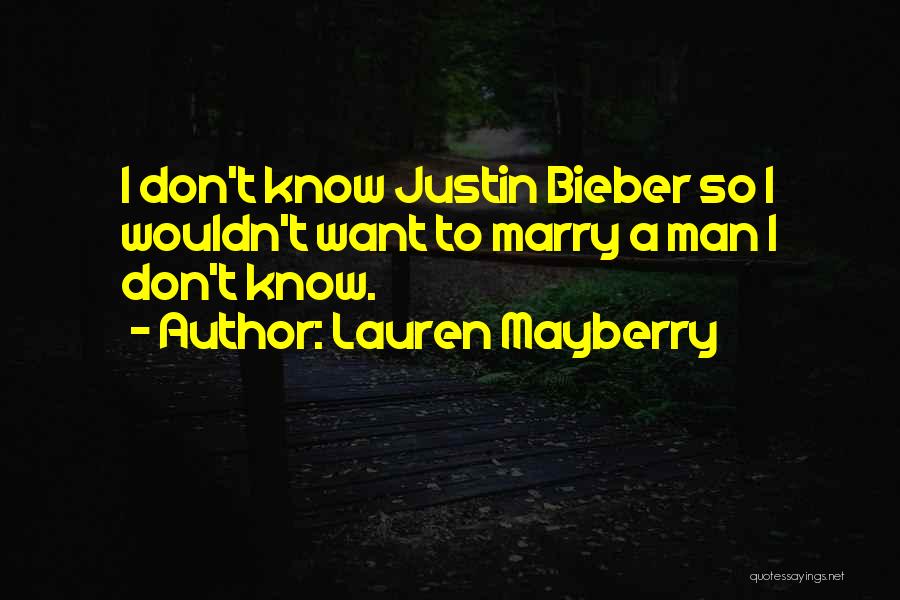 Don't Want To Marry Quotes By Lauren Mayberry
