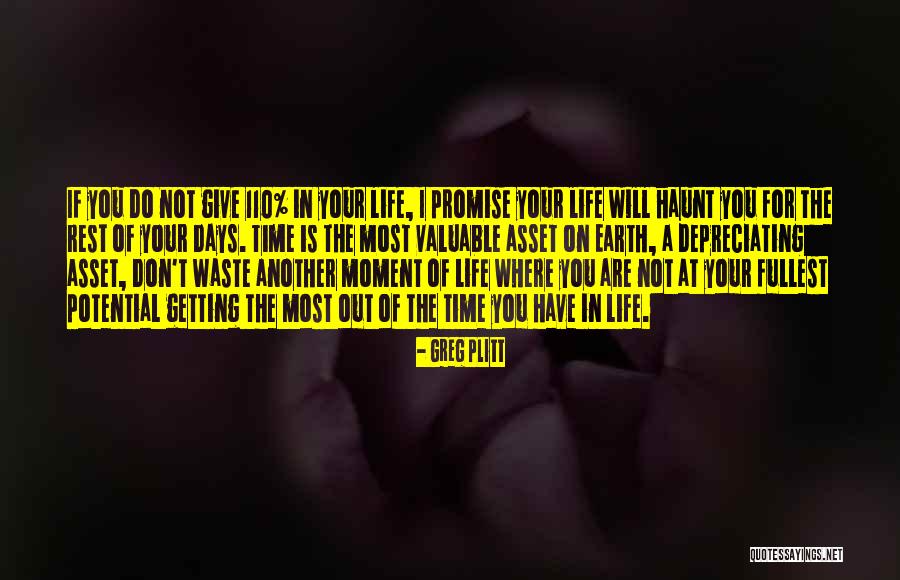Don't Waste Your Time Quotes By Greg Plitt Don't Waste Your Time Quotes By Greg Plitt