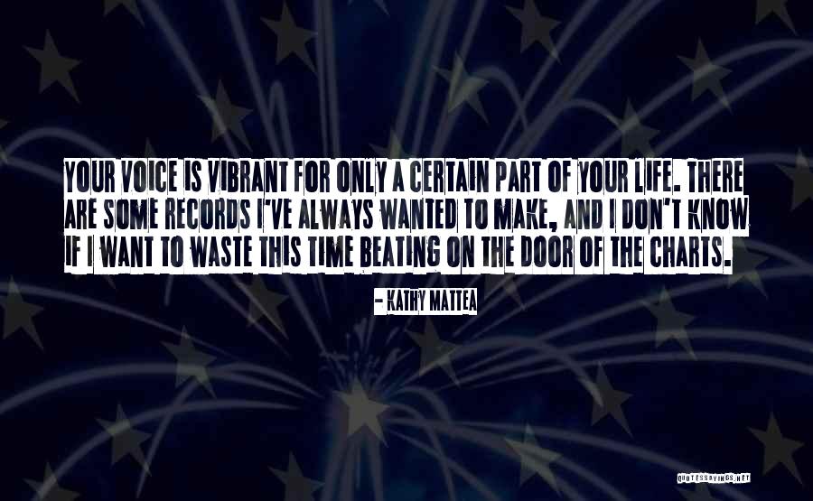 Don't Waste Your Time Quotes By Kathy Mattea Don't Waste Your Time Quotes By Kathy Mattea
