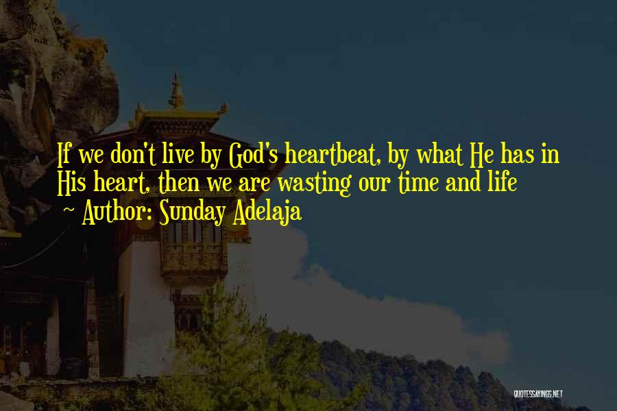 Don't Wasting Time Quotes By Sunday Adelaja