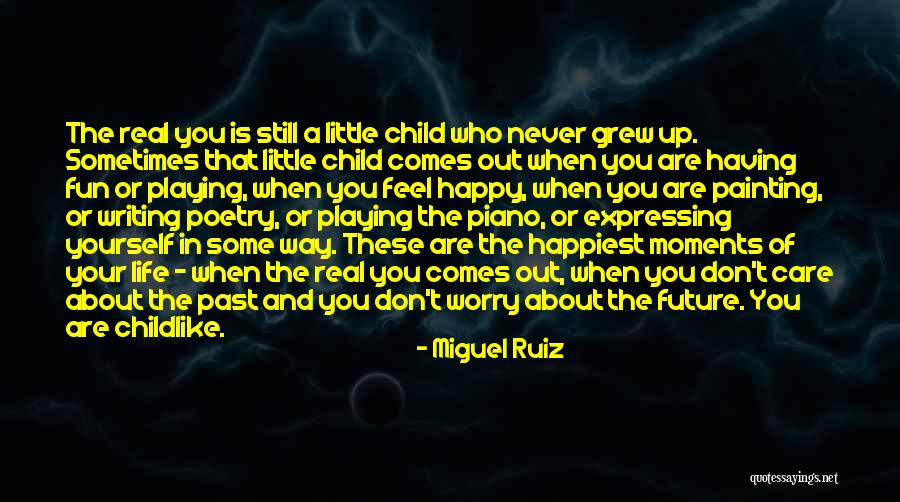 Don't Worry About The Future Quotes By Miguel Ruiz