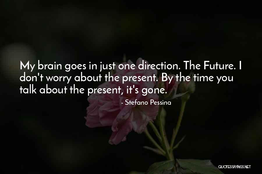 Don't Worry About The Future Quotes By Stefano Pessina