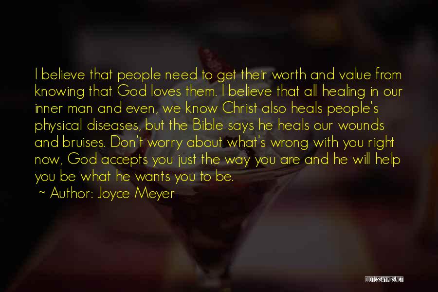 Don't Worry God Quotes By Joyce Meyer