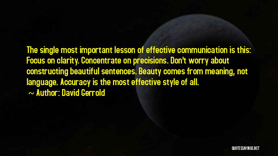 Don't Worry If You Are Single Quotes By David Gerrold