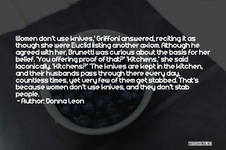 Don'ts For Husbands Quotes By Donna Leon