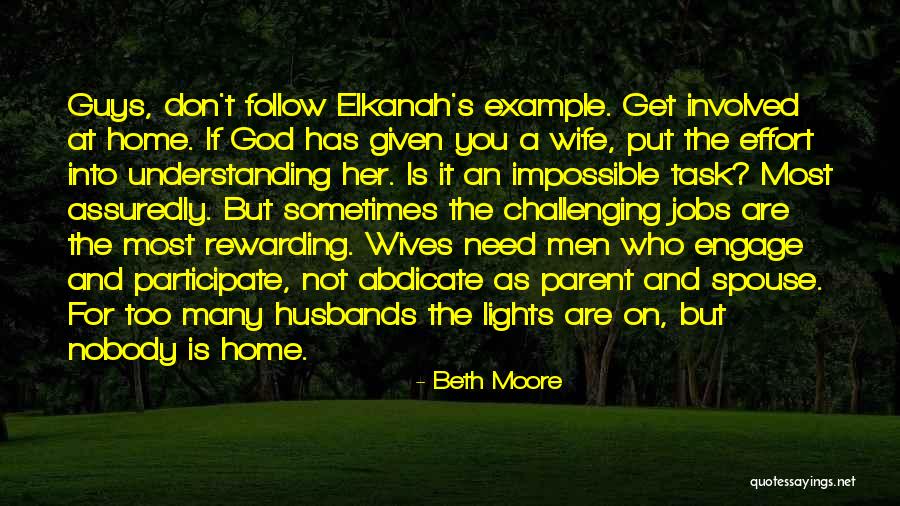 Don'ts For Wives And Don'ts For Husbands Quotes By Beth Moore