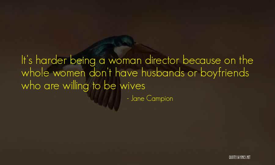 Don'ts For Wives And Don'ts For Husbands Quotes By Jane Campion