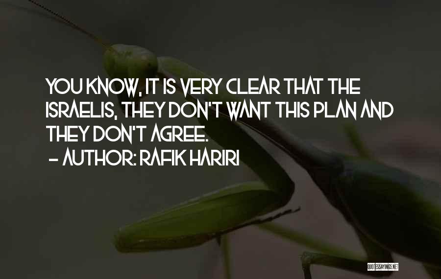 Don'ts Quotes By Rafik Hariri