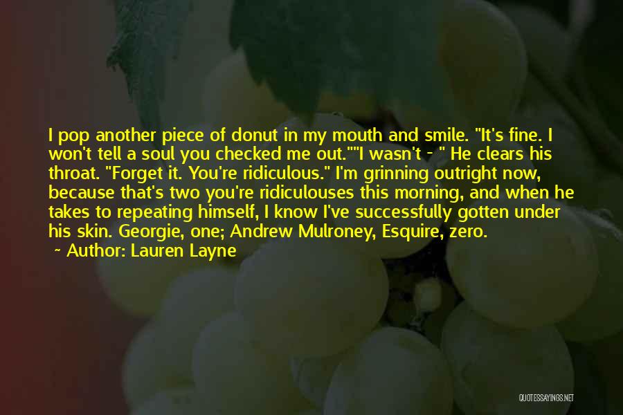 Donut Quotes By Lauren Layne