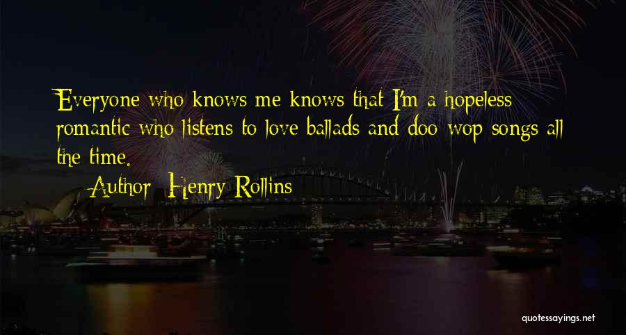 Doo Doo Quotes By Henry Rollins